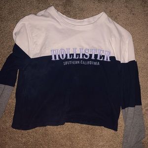 HOLLISTER long sleeve crop top